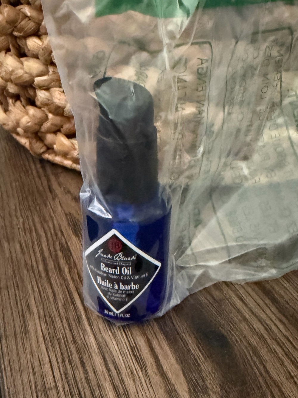 Jack Black Beard Oil with Kalahari Melon Oil & Vitamin E 30 ml / 1 fl oz New